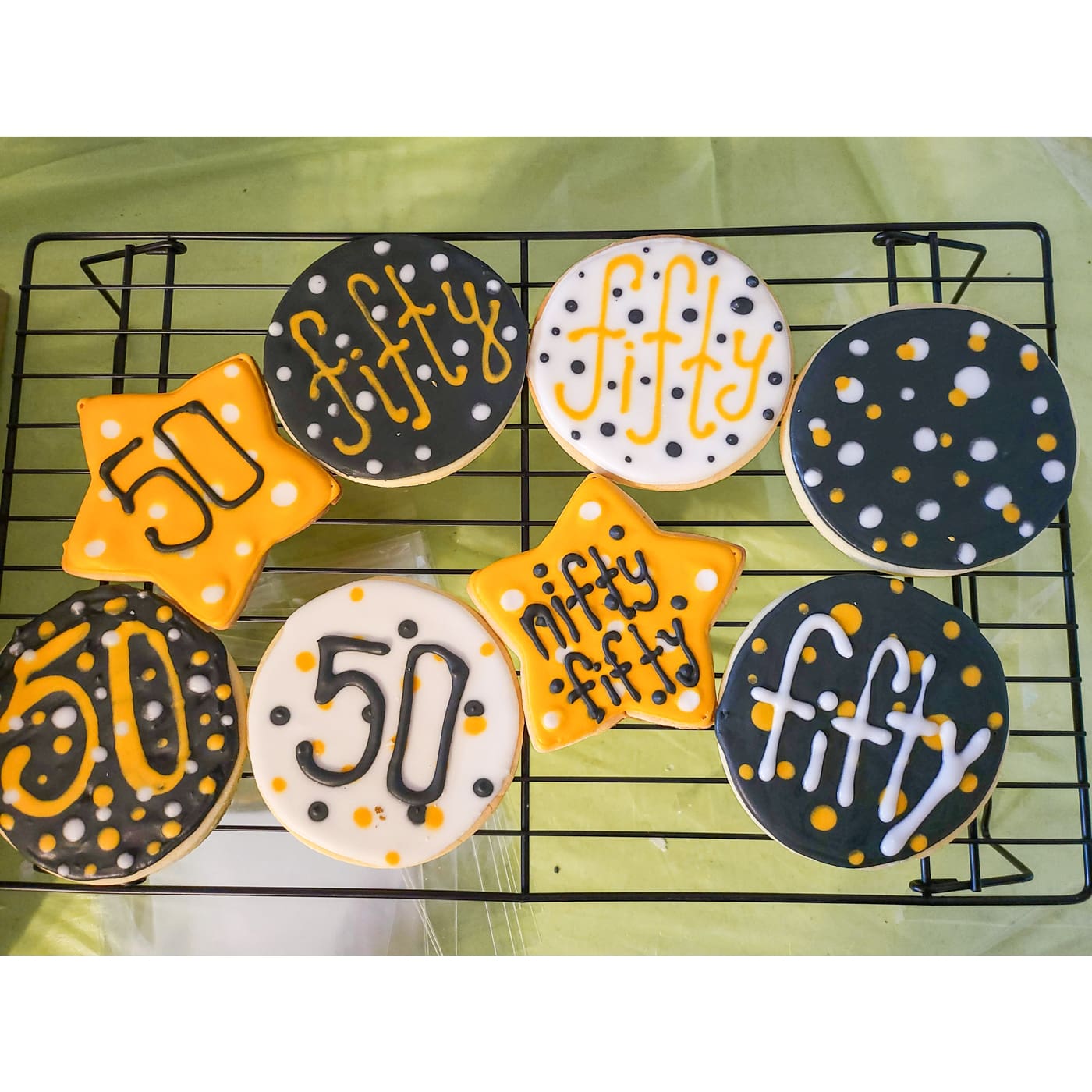 Cheapest 50th Birthday cookies